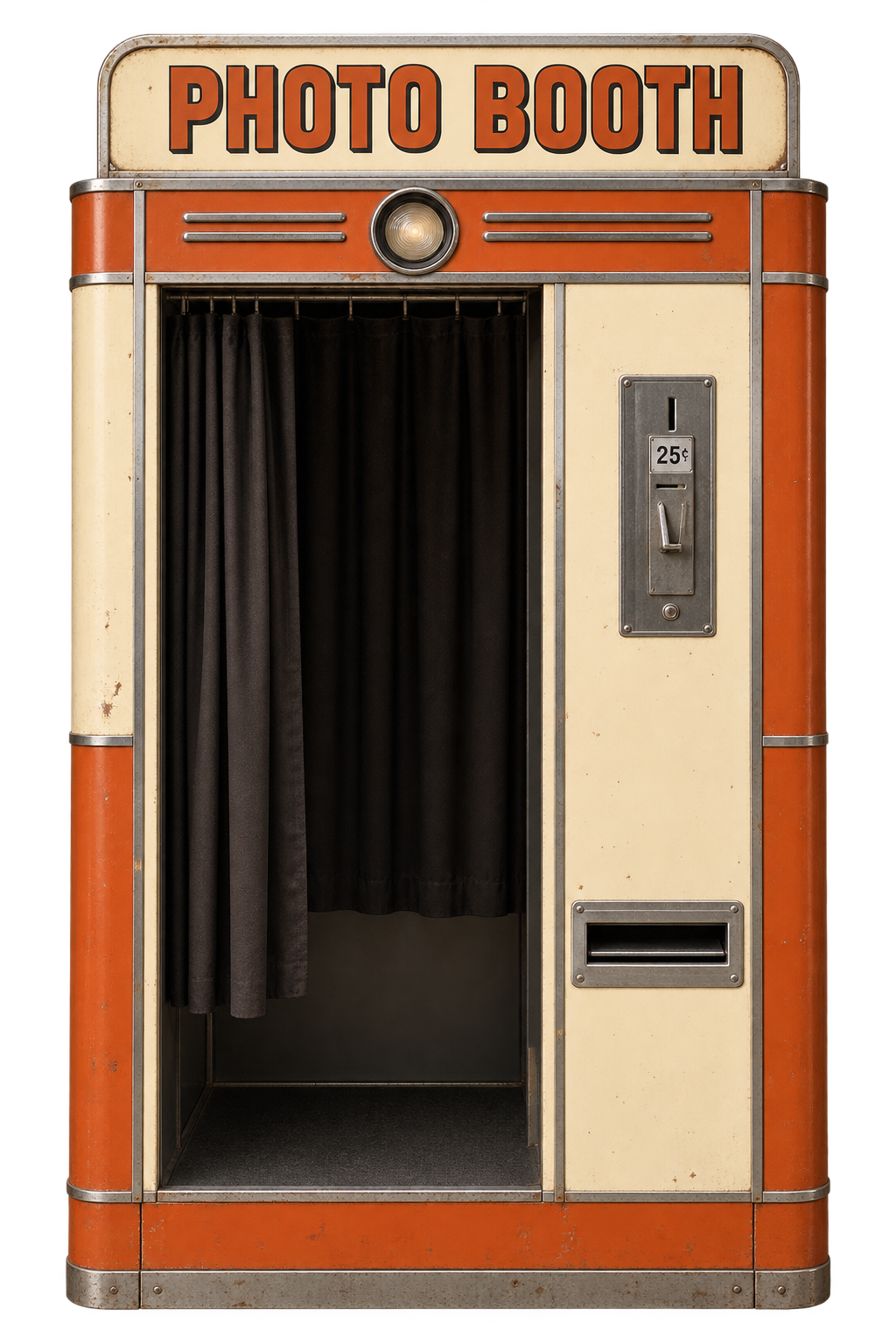 1970s coin-operated photo booth